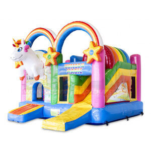 Hüpfburg JB Multiplay Einhorn 01