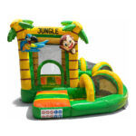 Hüpfburg Mini Multifun Dschungel 00