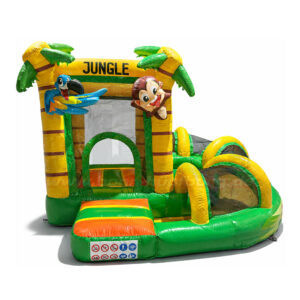 Hüpfburg Mini Multifun Dschungel 00