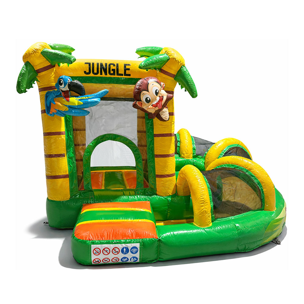 Hüpfburg Mini Multifun Dschungel 00