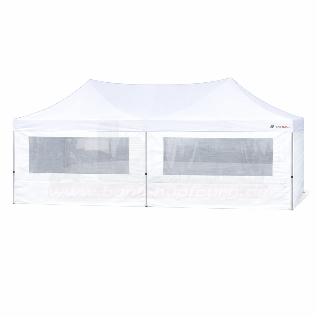 3x6m Faltzelt mit Seitenteilen