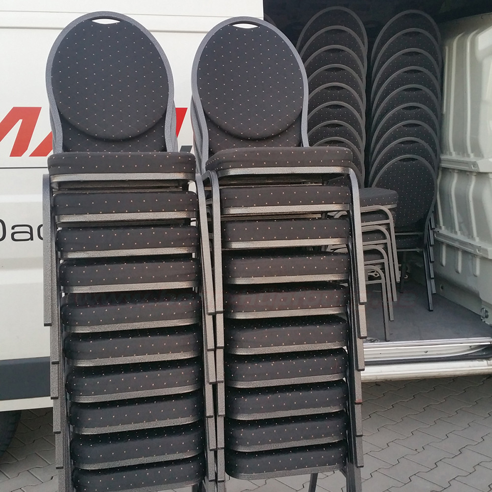 Bankettstuhl schwarz