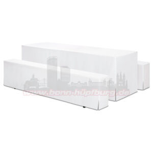 Biergarnitur Hussenset weiss