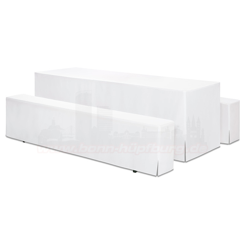 Biergarnitur Hussenset weiss