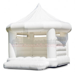 Hüpfburg White Wedding Hochzeit 01