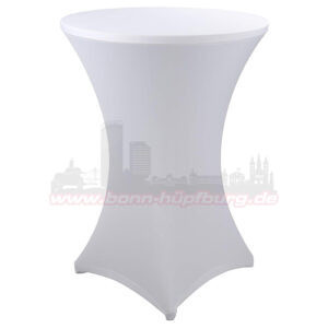 Stehtisch Husse weiss frei