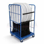 Stehtisch leicht 12er Rack