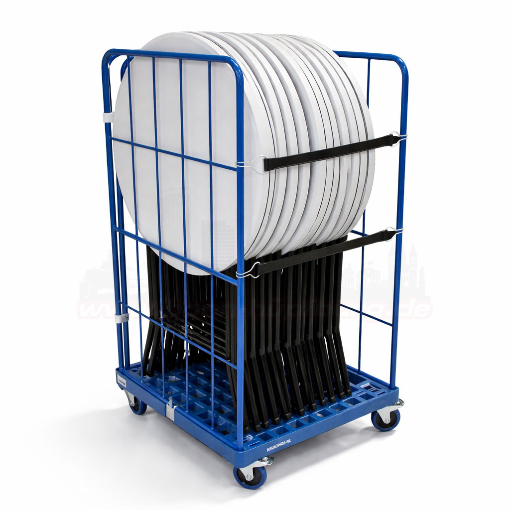 Stehtisch leicht 12er Rack