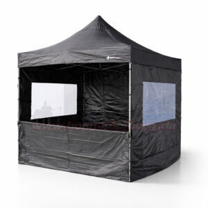 3x3m Verkaufsstand schwarz