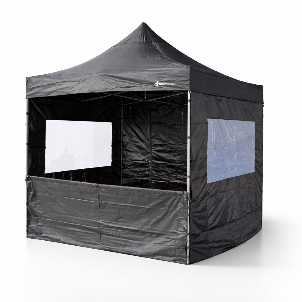 3x3m Verkaufsstand schwarz