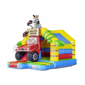 Hüpfburg JB Slide Combo Amazonas Safari 01