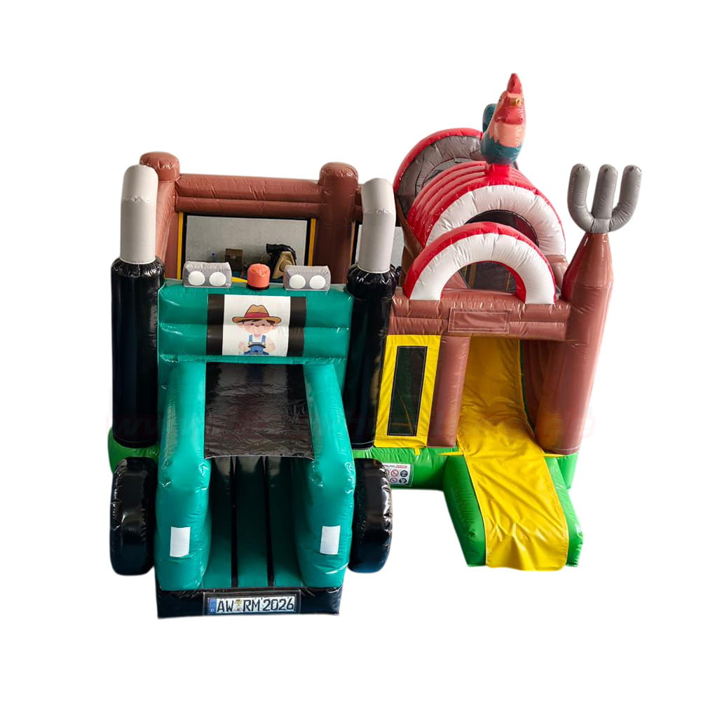 Hüpfburg-Multi-Bauernhof