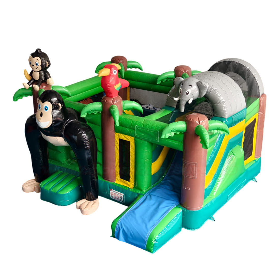 Hüpfburg-Multi-Dschungel