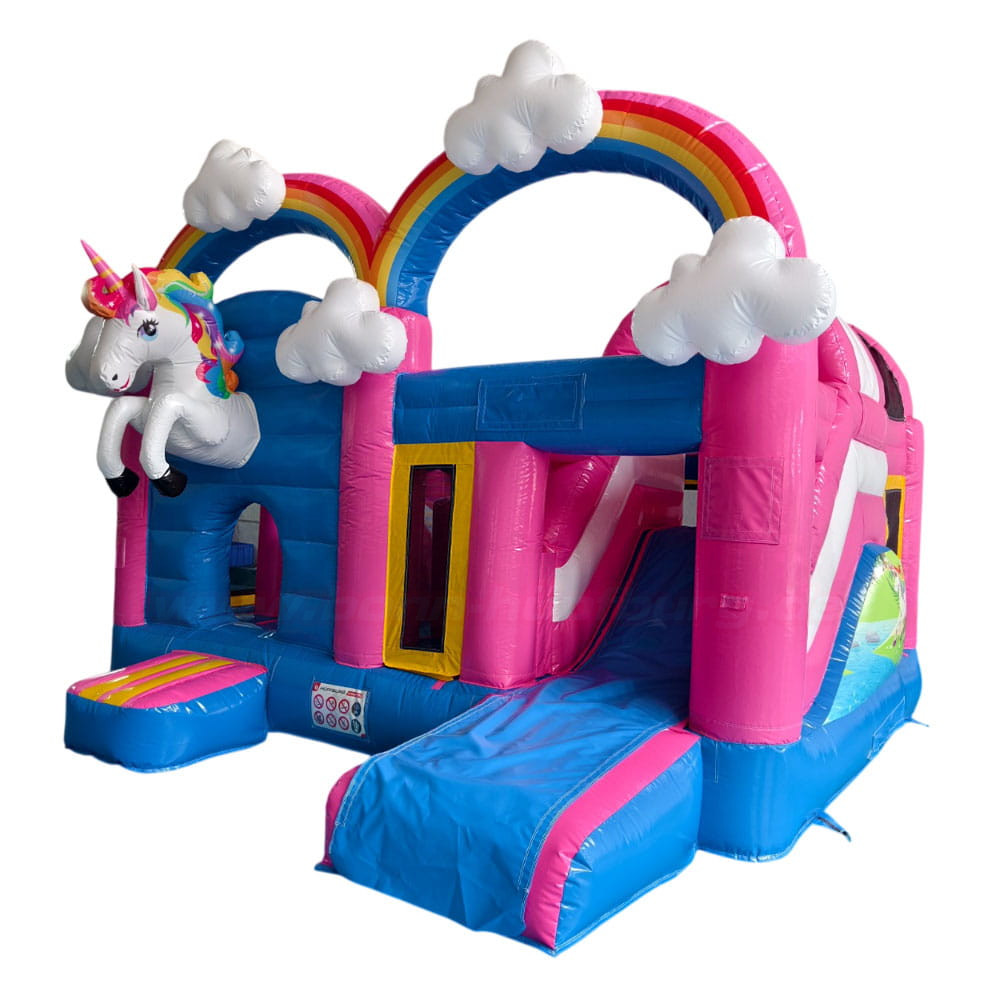 Hüpfburg-Multi-Einhorn