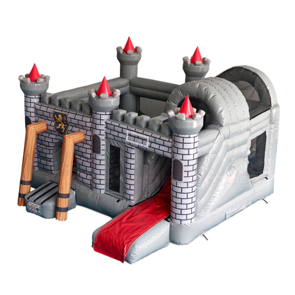 Hüpfburg-Multi-Ritterburg