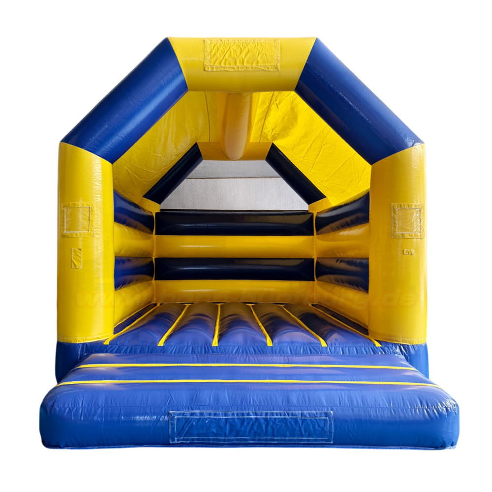 Hüpfburg Standard blau-gelb – Bild 2